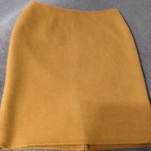 Wool skirt size 6P Talbots. Camel/tan colored size 6 petite